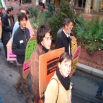 Manifestation contre le chmage et la prcarit le 8 octobre 2003 photo n25 